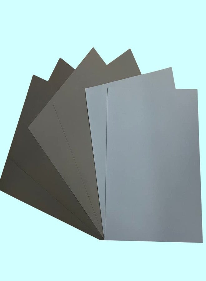 Color Zebra CZ WET OR DRY Water Proof SAND PAPER GRIT SIZE - 2000, 2500, 3000 | Pack of 06 Sheets of Latex Silicon Carbide sanding paper (2pcs each Grit) Paper Size - 23 cm X 28cm - Image 1